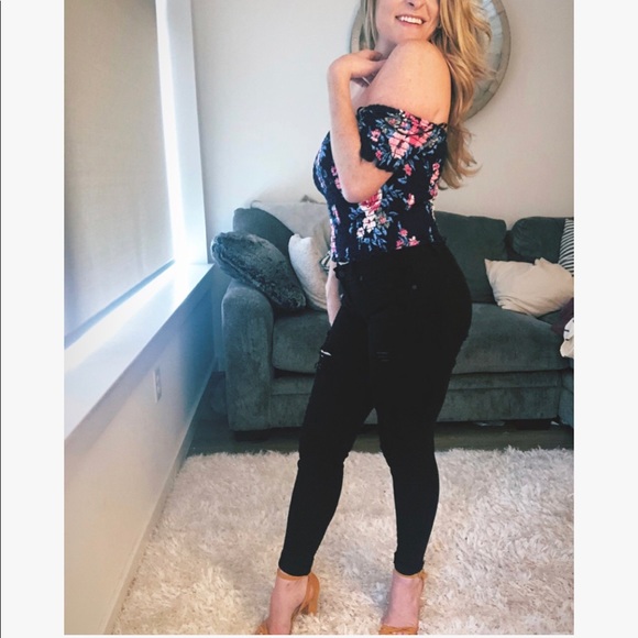 Ashley Midnight Black Jeans - Picture 1 of 6